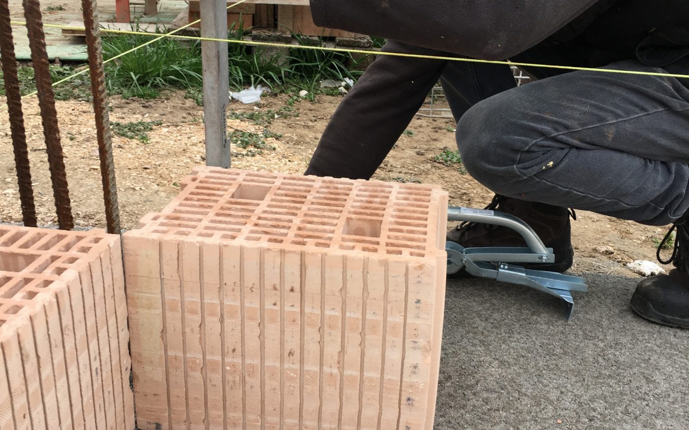 Baedini Construction Company installation of Porotherm BIO PLAN