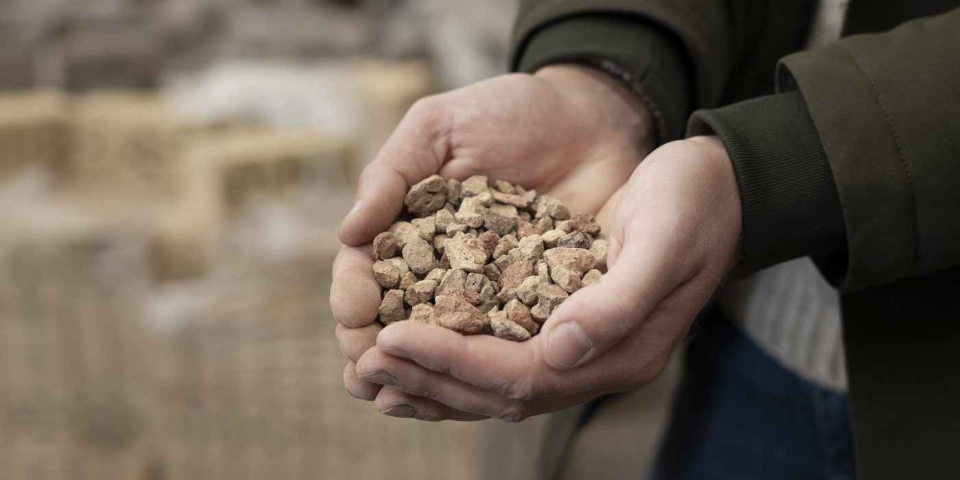 Genanvendt knust murstensmateriale | Egernsund Wienerberger A/S
