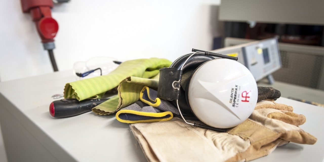 Safety equipment in test laboratory
