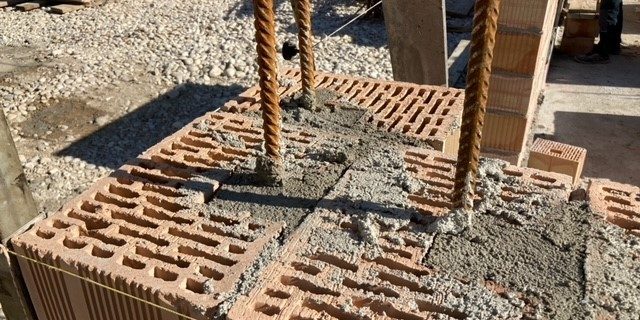 Cantiere muratura armata