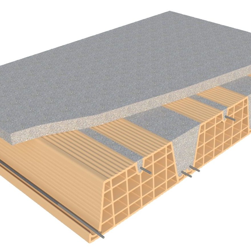 Solaio a getto in opera