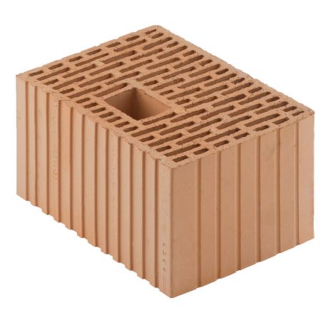 Porotherm BIO MA EVOLUTION, blocco in laterizio portante da 35 cm di spessore per muratura armata antisismica. Soluzione ideale per la massima sicurezza in zona sismica. 