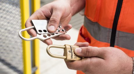 Production plant Ewhurst, UK // lock-out tag-out try-out