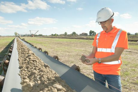 Nastro trasportatore a Bubano