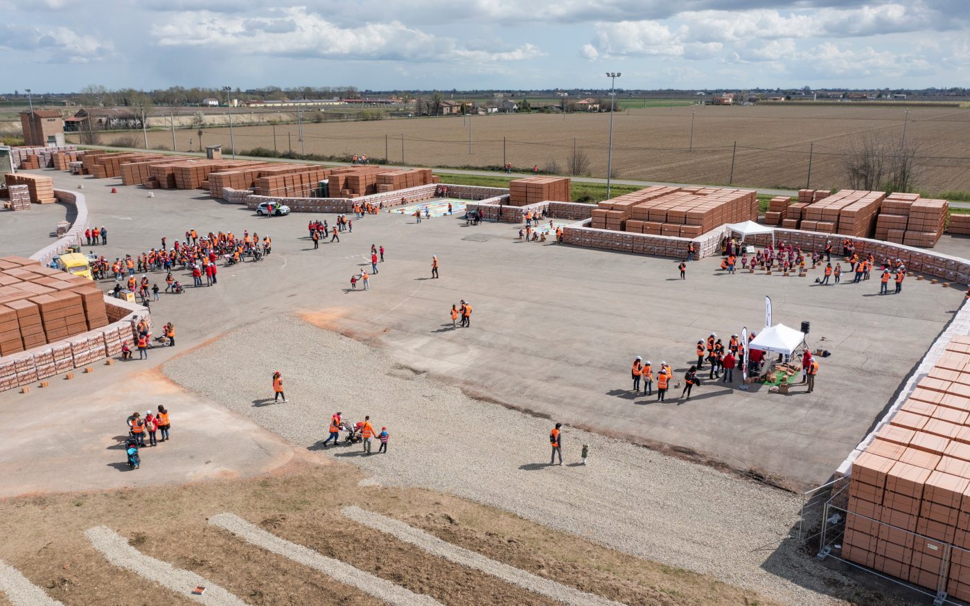 Drone evento piantumazione alberi