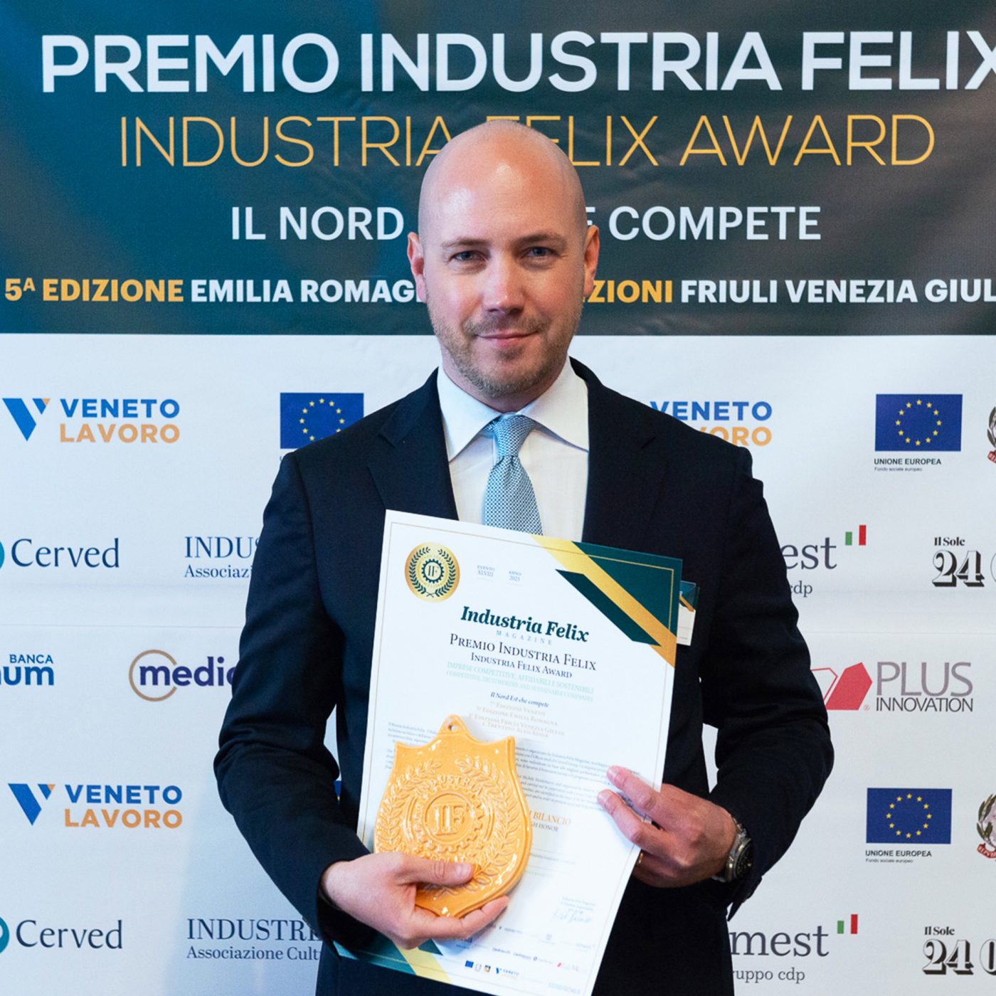 CEO Robert Lang riceve in Premio Industria Felix