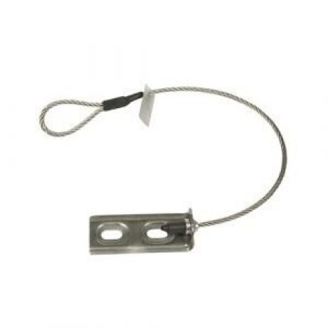 Ancoraggio tipo A con cordino inox