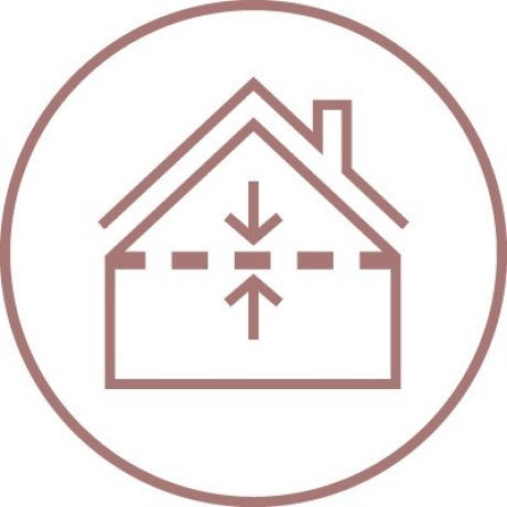 Wall cluster icon for ceiling system