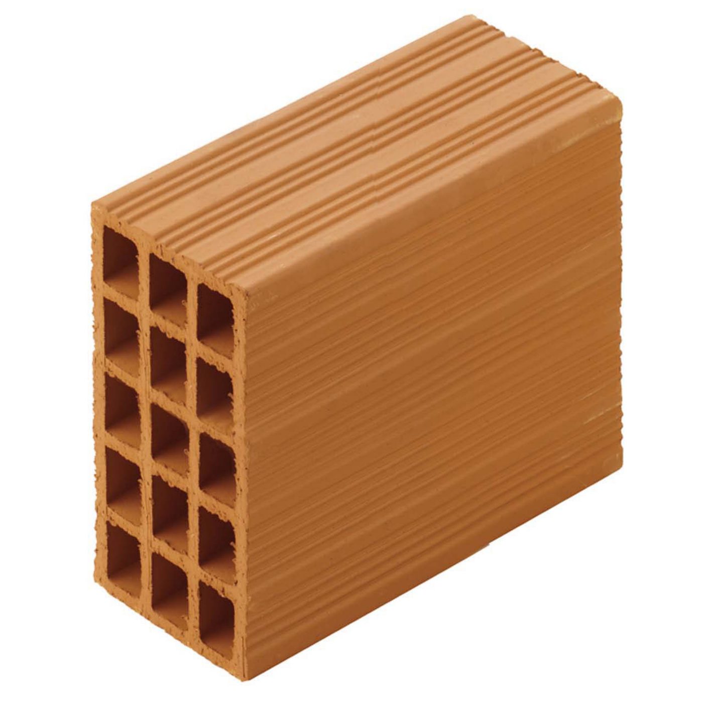 Blocchi Leggeri a fori orizzontali da 12 cm di spessore.