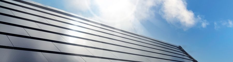 Mood image of a roof layed with Wevolt X-Roof