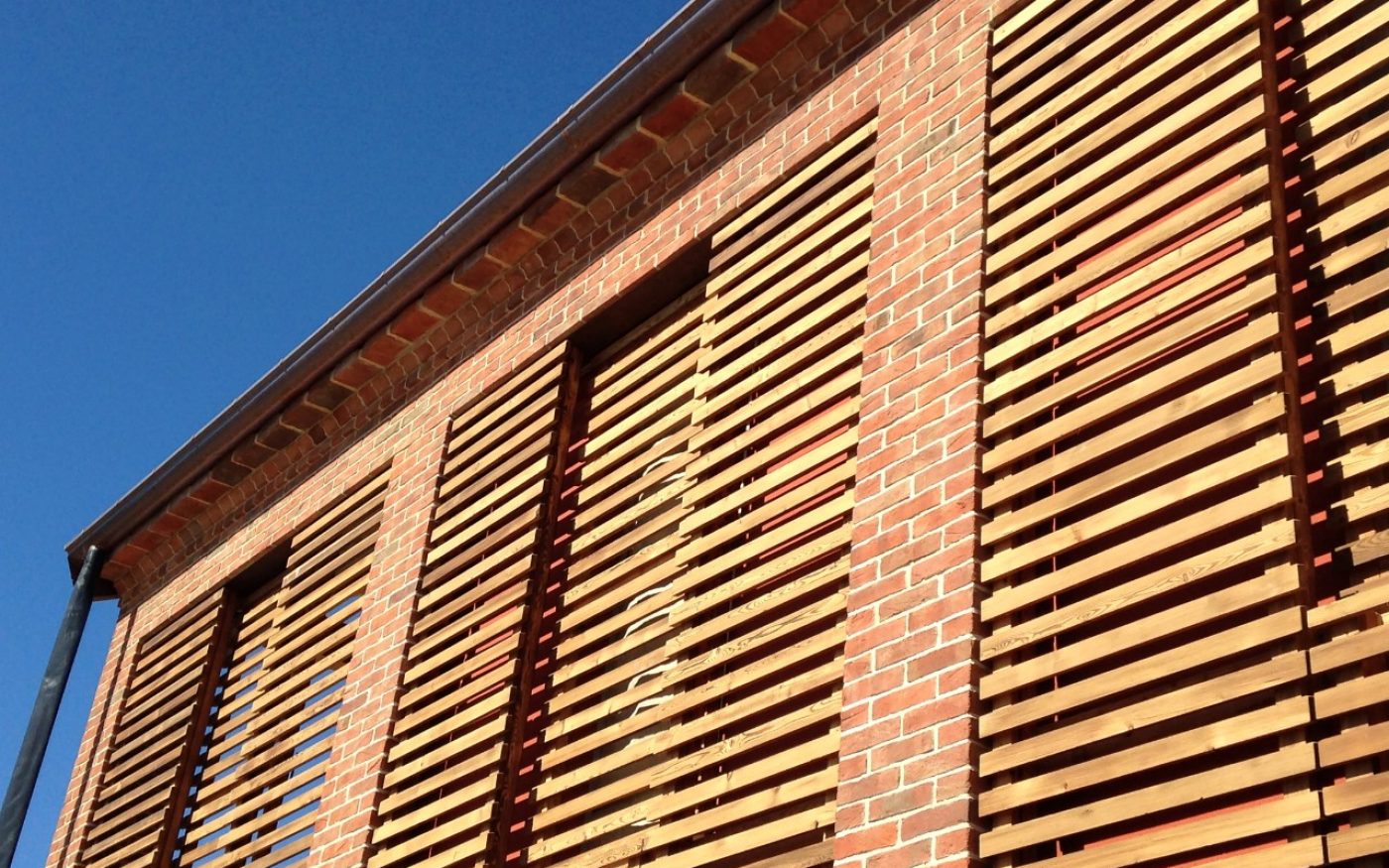 Details of farmhouse Casa Durando renovation with Porotherm BIO PLAN 45