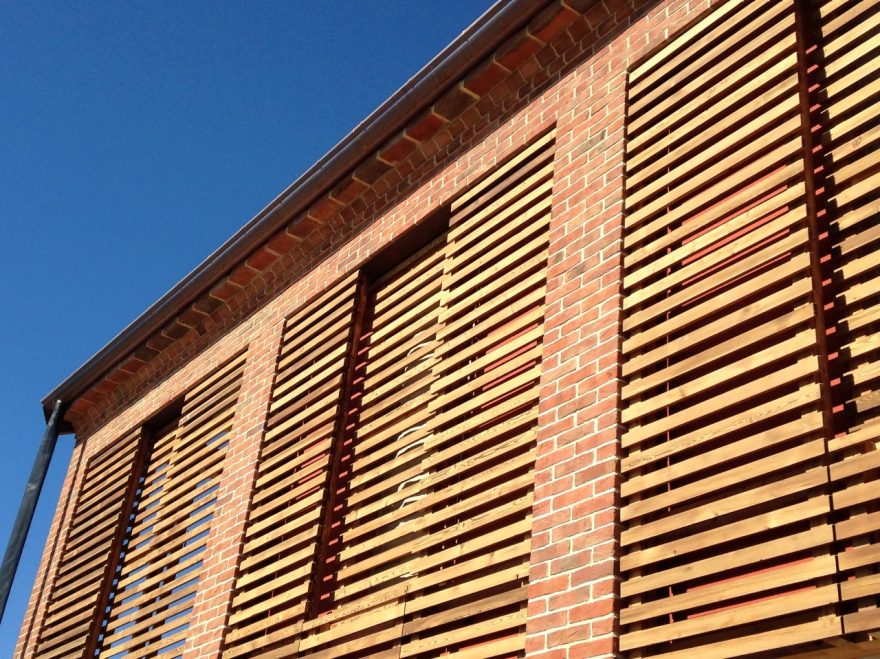 Details of farmhouse Casa Durando renovation with Porotherm BIO PLAN 45