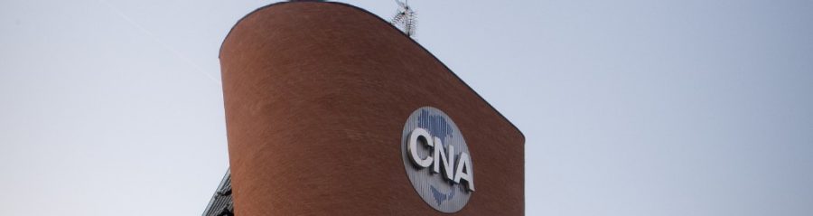 Realizzazione in laterizio della sede CNA di Faenza