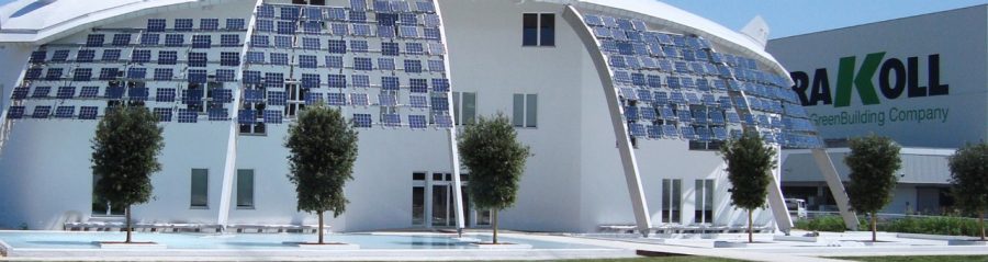 Laboratori GreenLab di Kerakoll realizzati in laterizio