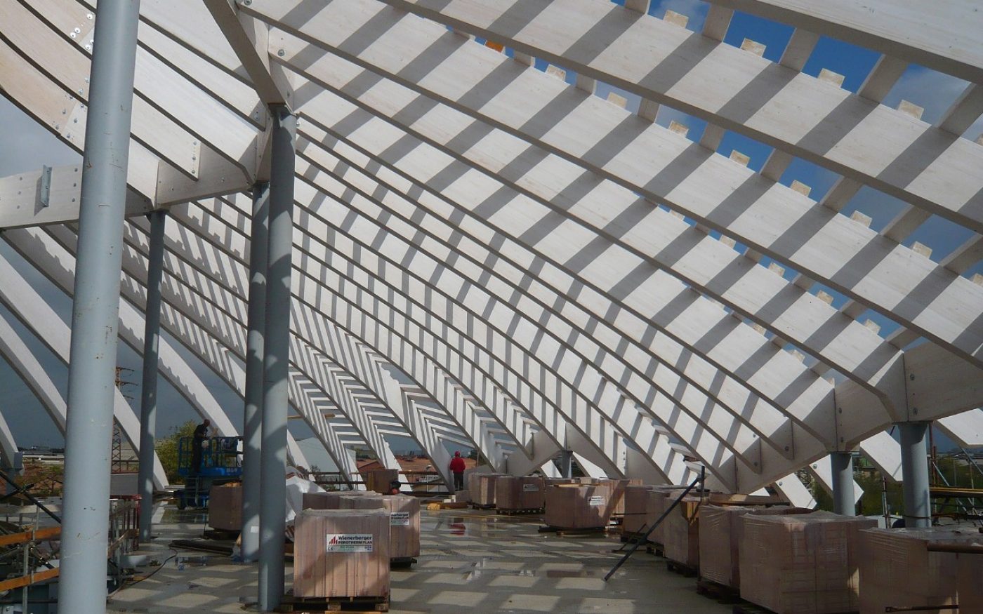 New construction of Kerakoll GreenLab laboratories with Porotherm BIO PLAN 35