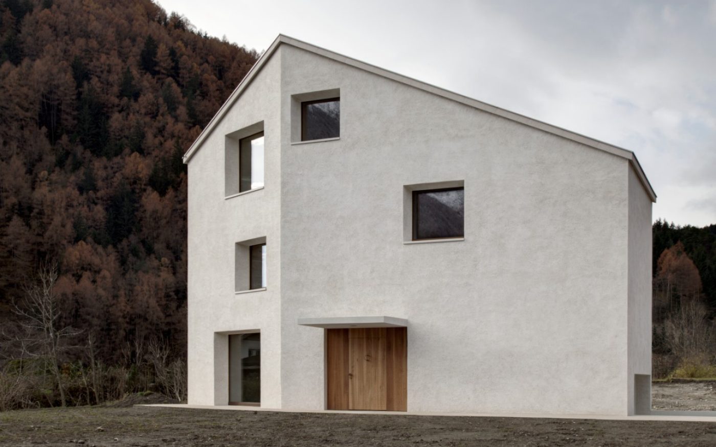Overview on House of Rio dei Molini new construction with Porotherm