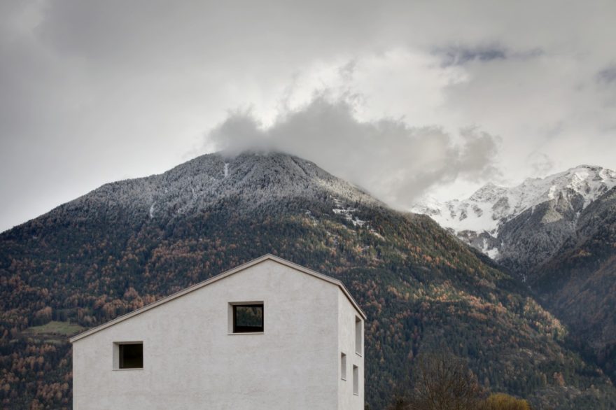 View on Sudtirol mountain of Rio dei Molini house