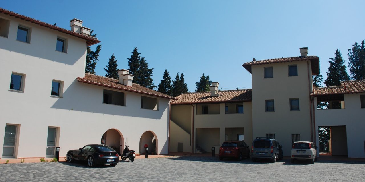 Portion of Borgo Lo Scopeto di Montelupo Fiorentino new construction with Porotherm