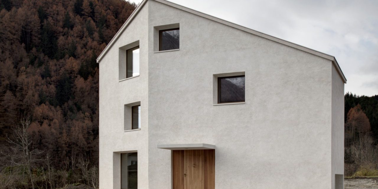 Overview on House of Rio dei Molini new construction with Porotherm