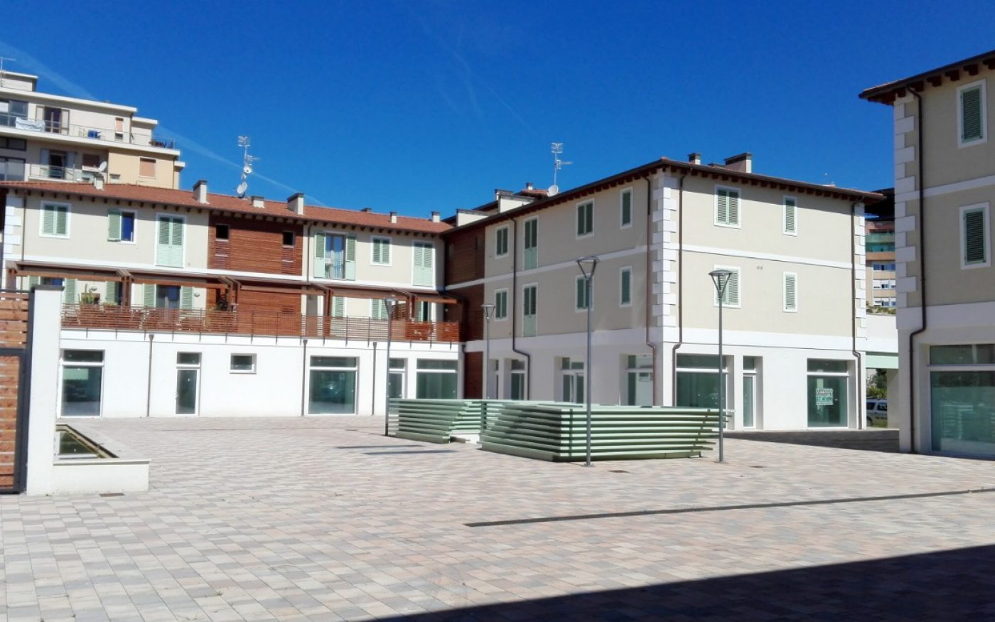 Pardi Architects realized a multi family and non-residential buildings with Porotherm BIO PLAN 45 T