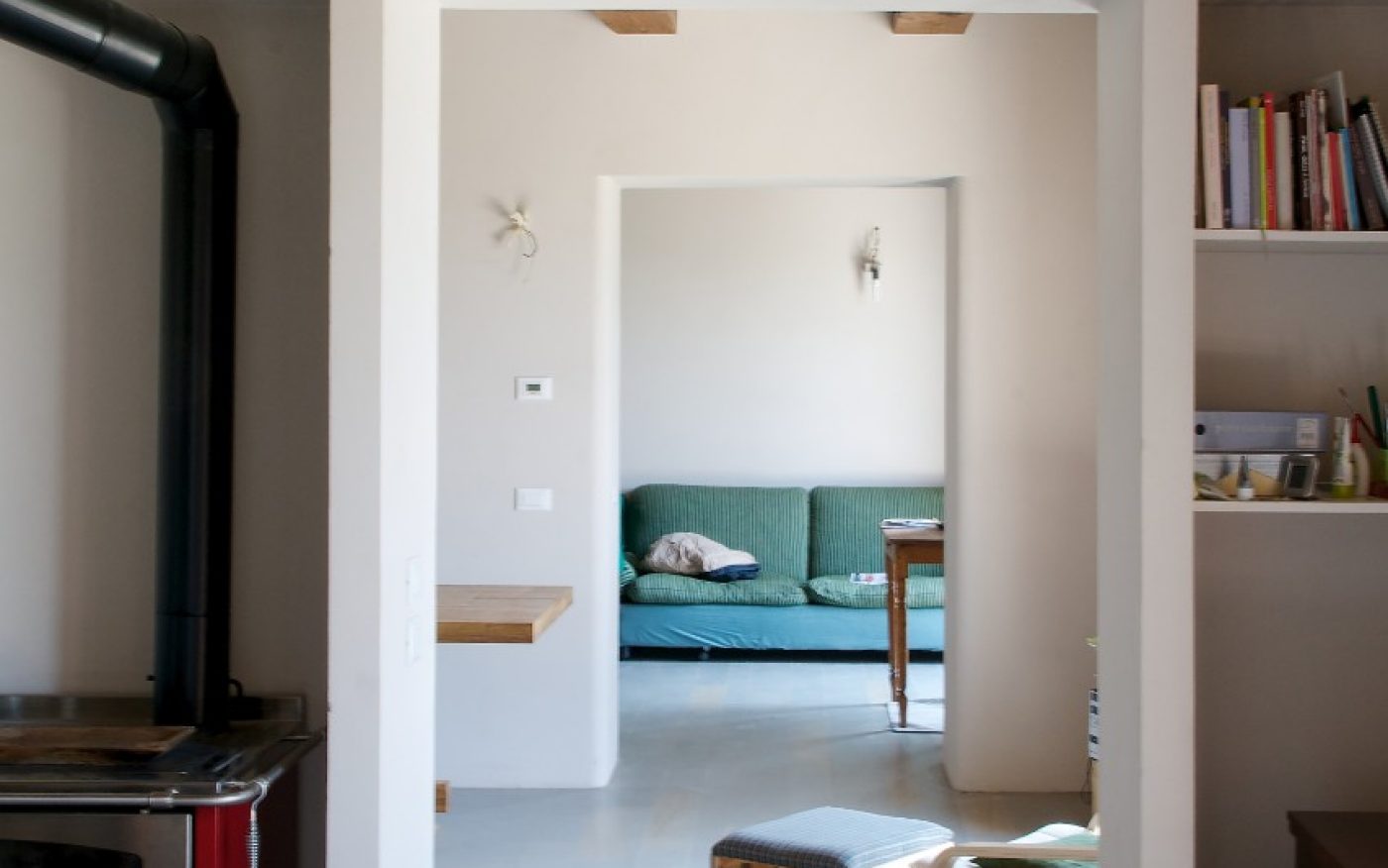 Podere Tiglio indoor renovation with Porotherm