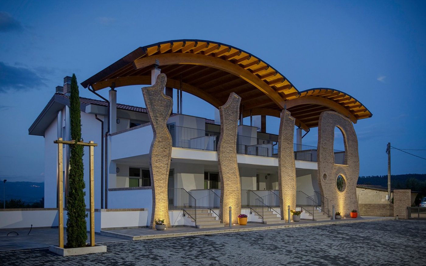 Multi-Family Casa Ostiana of Edilpalmieri new construction with Porotherm 30 T