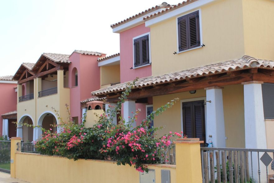 Overview of apartaments of residence Agora Sardegna