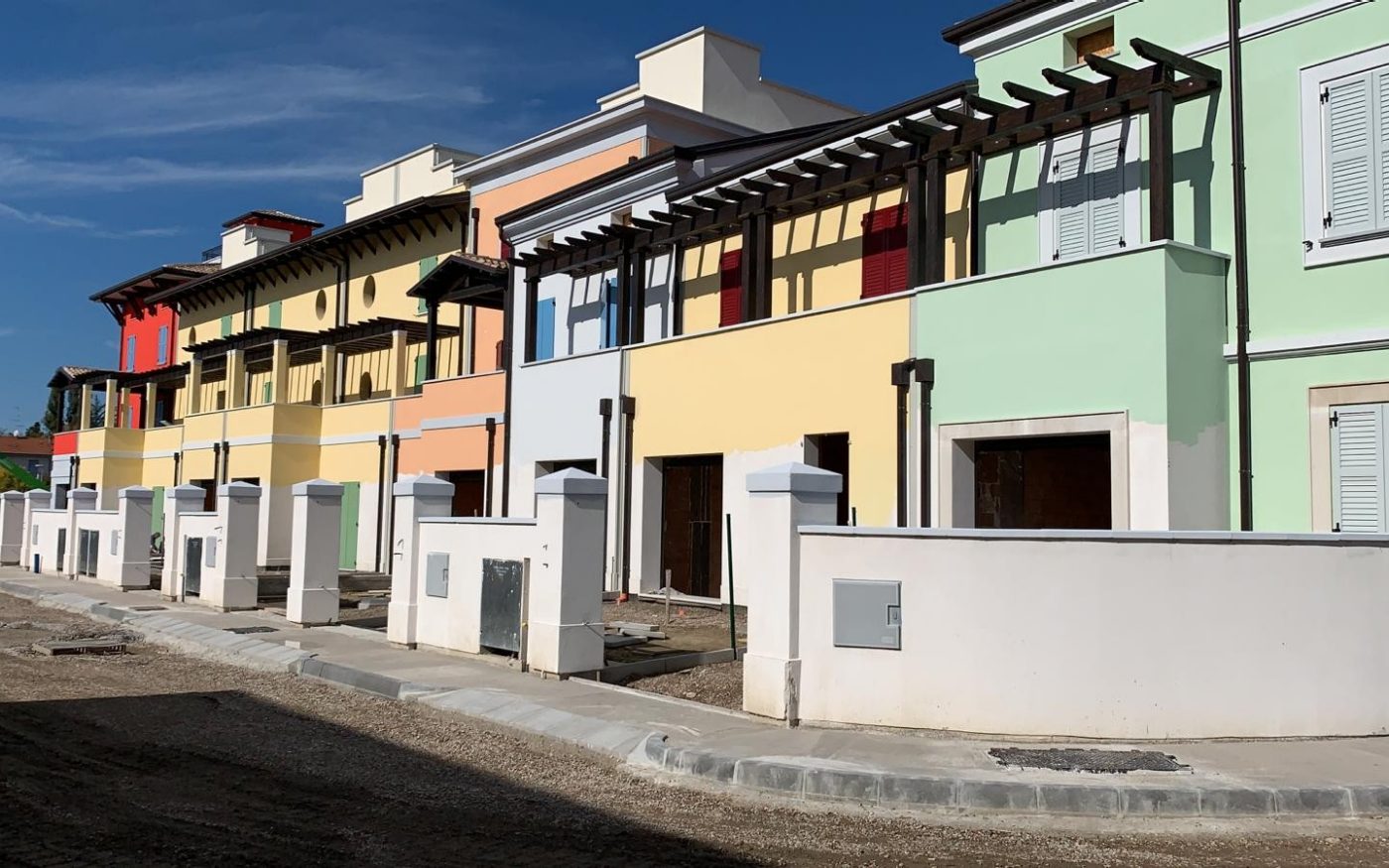 Giardino delle arti in Pieve di Cento retro