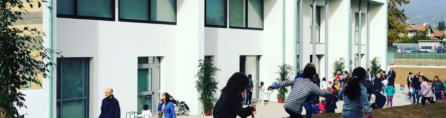 Ampliamento e riqualificazione di una scuola in laterizio a Locate