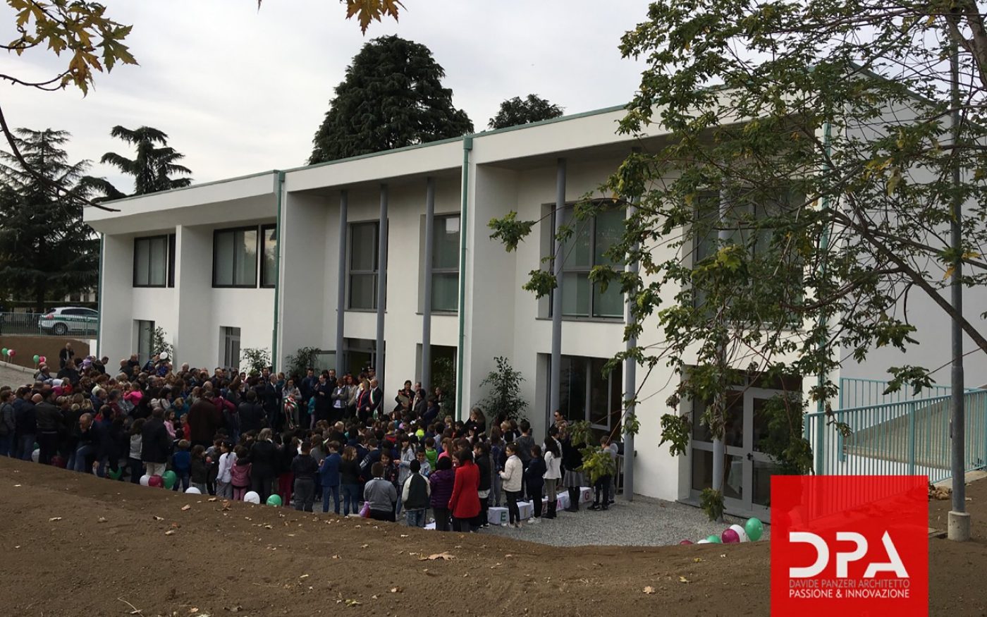 Inauguration of Locate school at Bergamo renovated with Porotherm