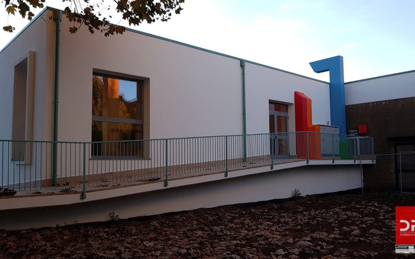 Behind Locate school at Bergamo from the garden