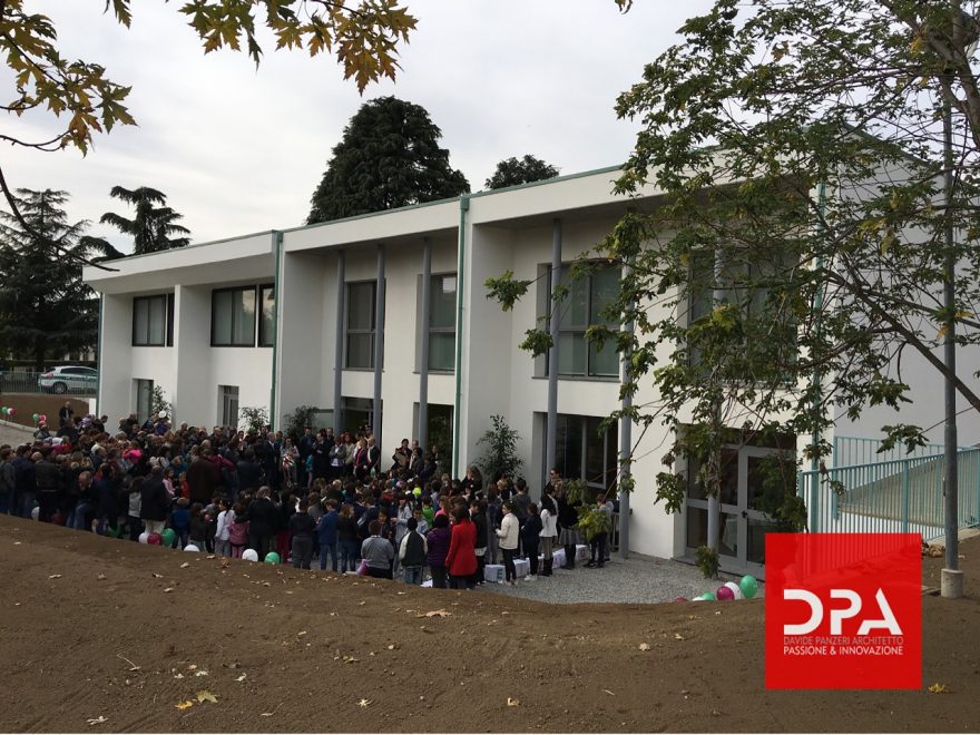 Inauguration of Locate school at Bergamo renovated with Porotherm