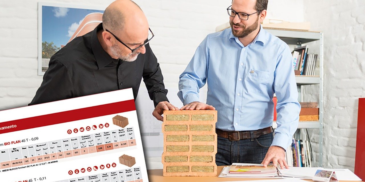 Planners with clay blok and product catalogue in preview