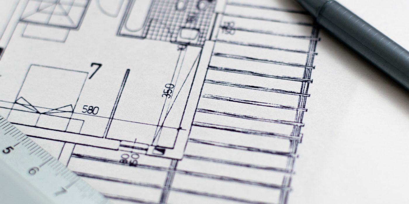 Project drawing calculation with ruler and pen