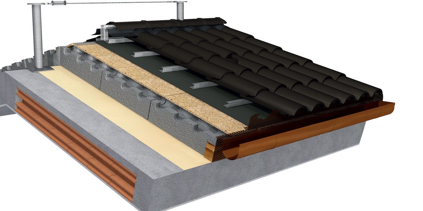 Copertura moderna ed efficiente