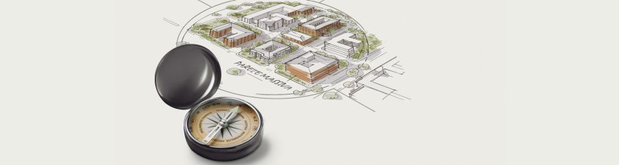 Bussola parete massiva