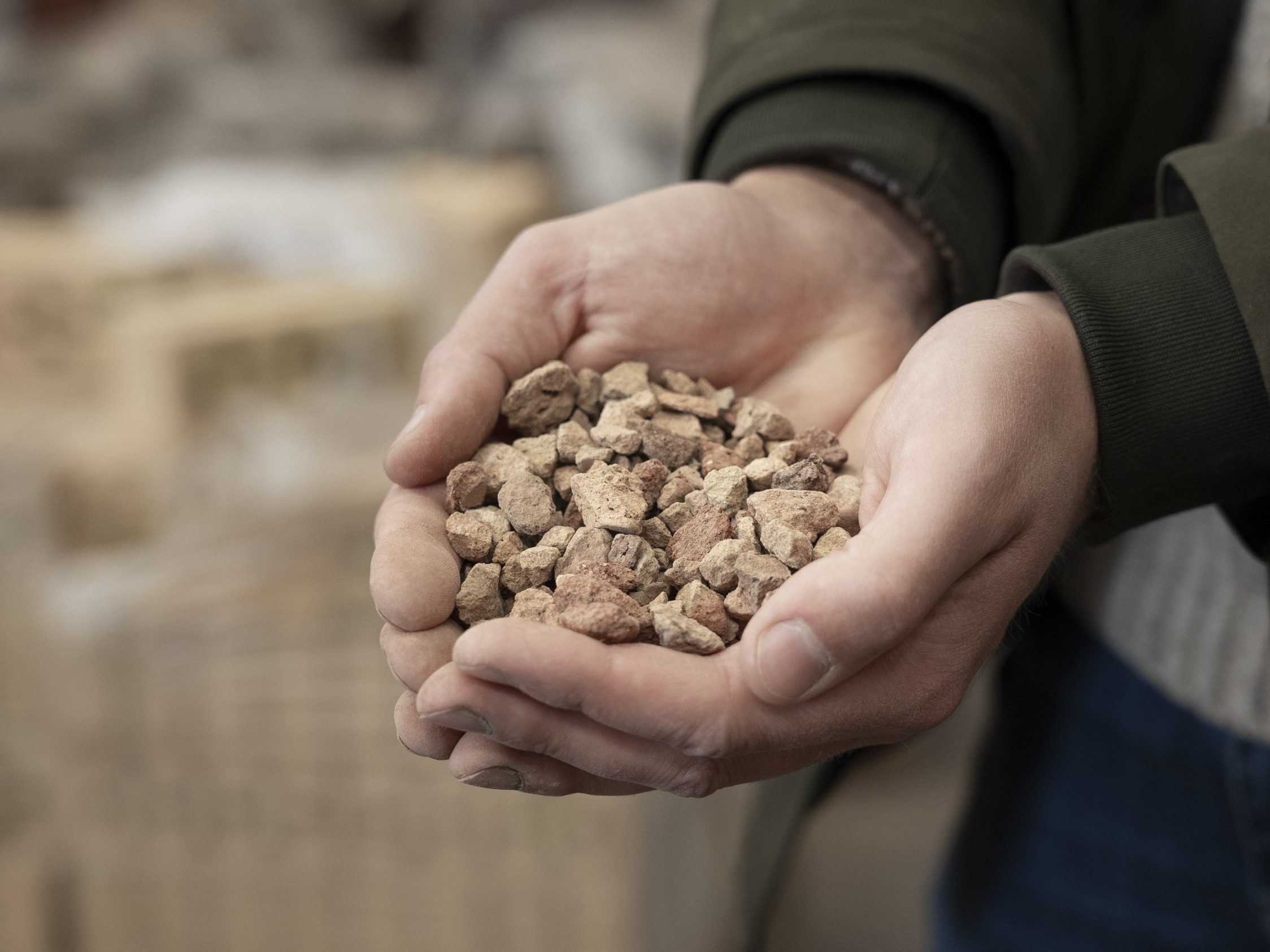 Genanvendt knust murstensmateriale | Egernsund Wienerberger A/S