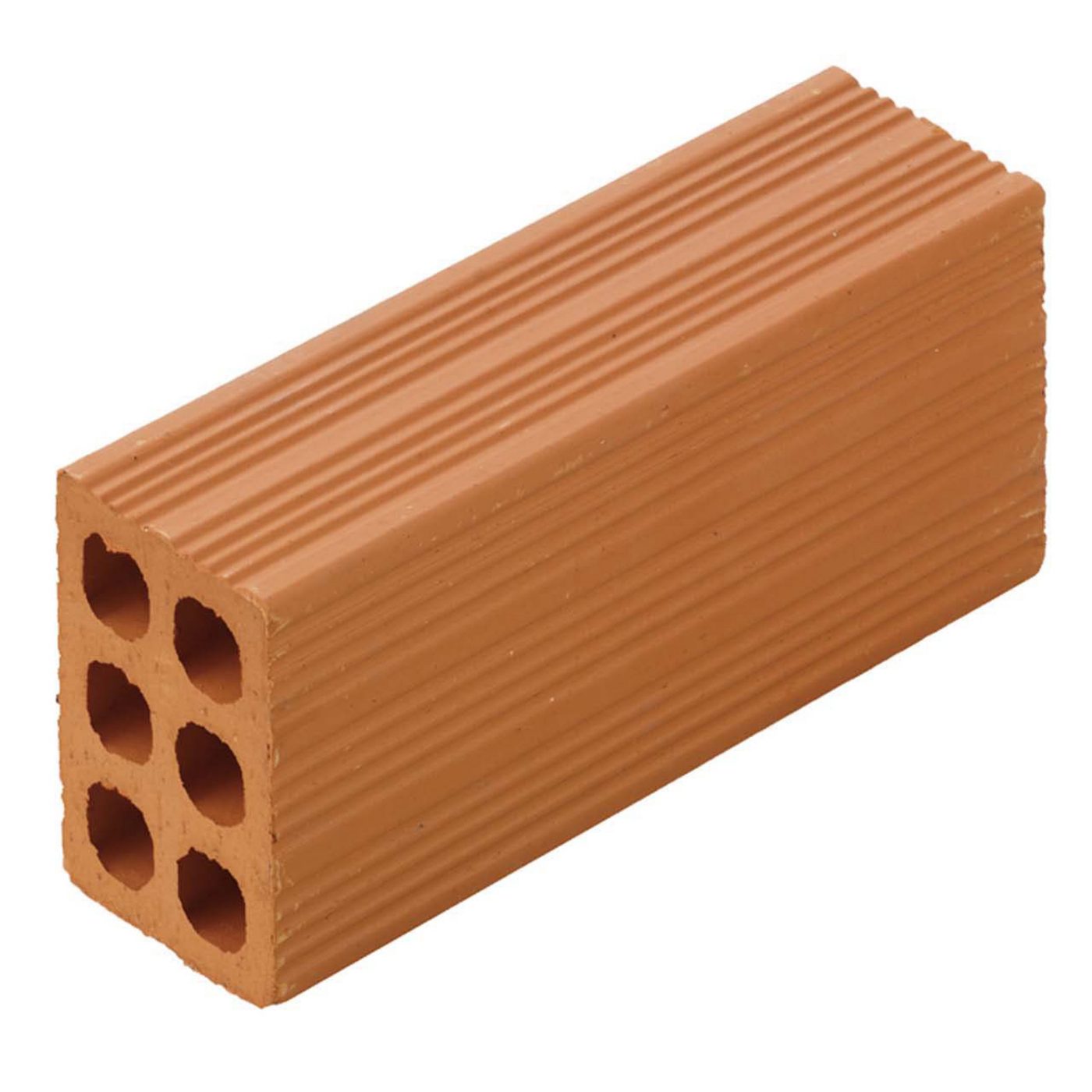 Semipieno, mattone forato pesante a fori orizzontali da 8 cm di spessore.