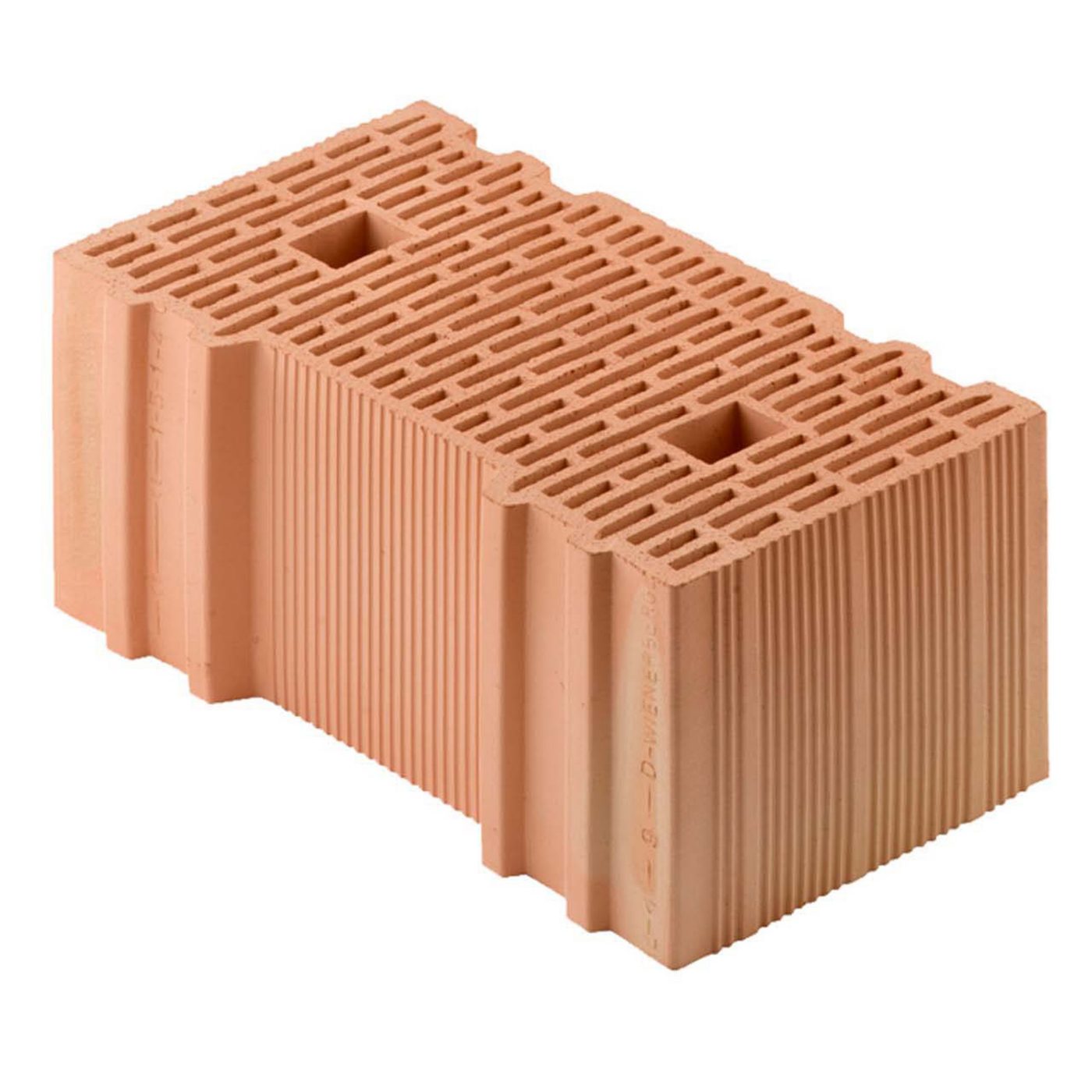 Porotherm BIO inc, blocco in laterizio a incastro BIO da 45 cm di spessore per murature portanti antisismiche.  Ideale per un isolamento termico e sano nel rispetto dell'ambiente.