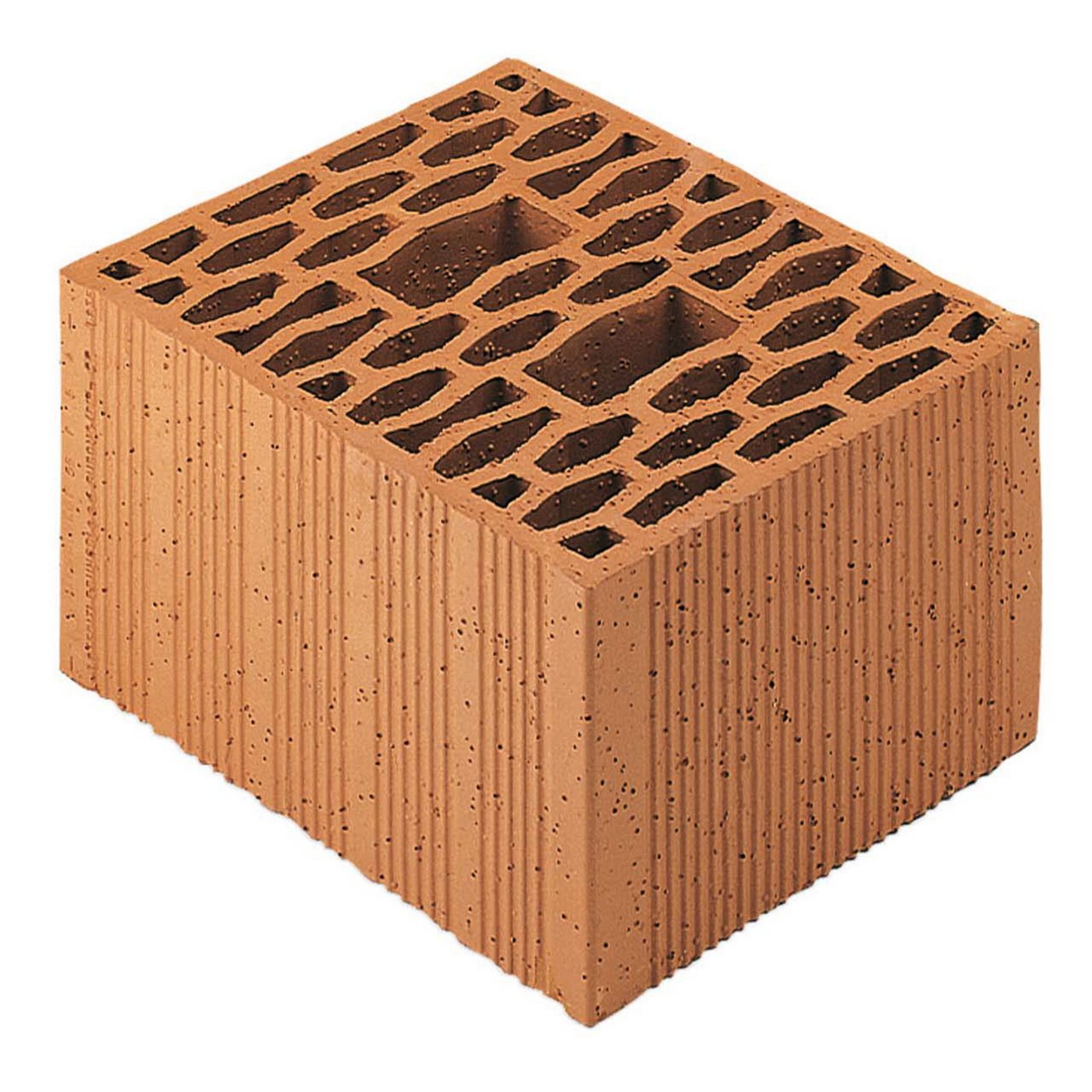 Porotherm BIO MOD, blocco in laterizio BIO modulare per murature da tamponamento da 30 e 25 cm di spessore. garantisce un isolamento termico ed acustico ottimale. 