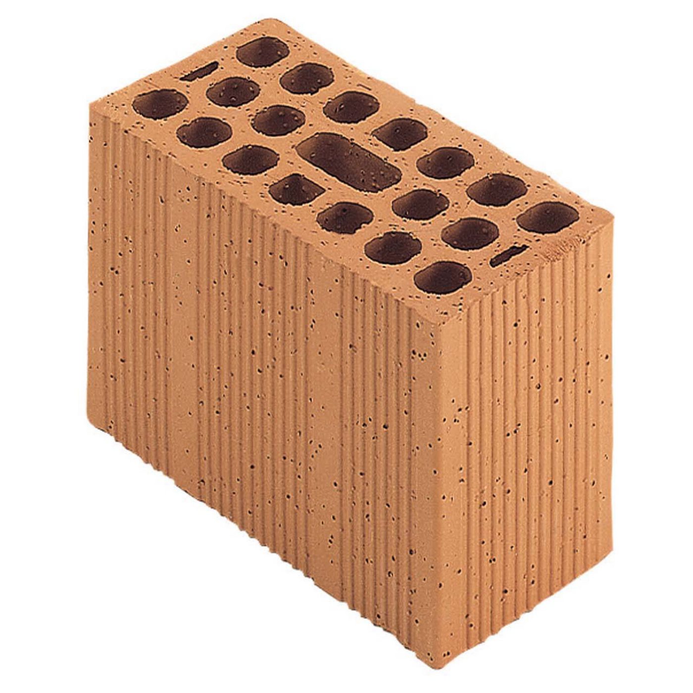 Porotherm BIO MOD, mezzo blocco in laterizio BIO modulare da 25 cm di spessore per murature portanti antisismiche. Garantisce un isolamento termico ed acustico ottimale. 