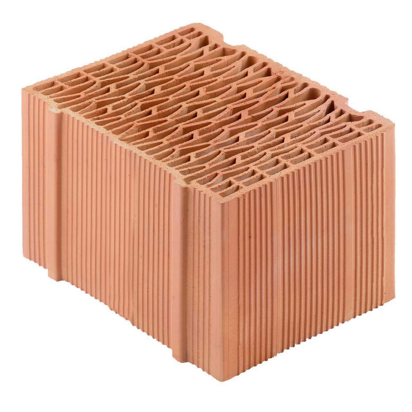 Blocco in laterizio rettificato da 30 cm di spessore e 19,9 cm di altezza per murature da tamponamento. Conducibilità termica di 0,09 W/mK e trasmittanza termica di 0,28 W/m2K. Ideale per realizzare edifici a basso consumo, garantendo un eccezionale isolamento termico. 