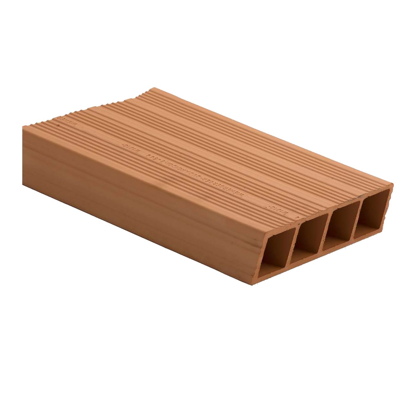 Tavellone di spessore 8 cm e lunghezza 180 cm, taglio obliquo semplice